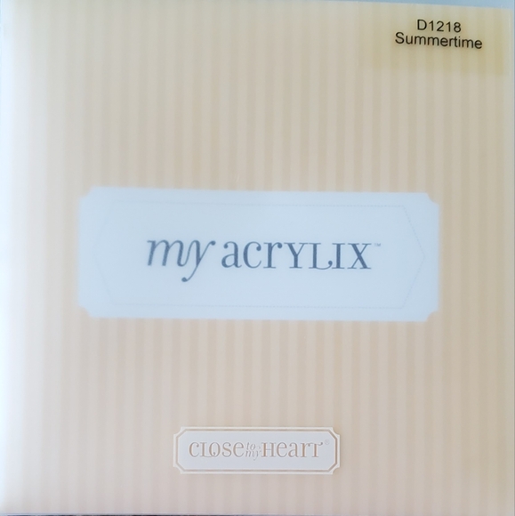 Close To My Heart Summertime Clear Acrylic Stamps (D1218) - Picture 3 of 3